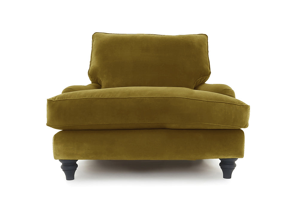 Old Boot Sofas Howard Love Seat Aged Velvet Ochre