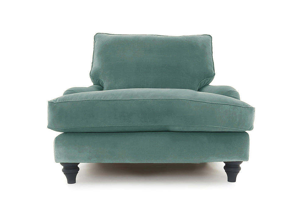 Old Boot Sofas Howard Love Seat Aged Velvet Powder