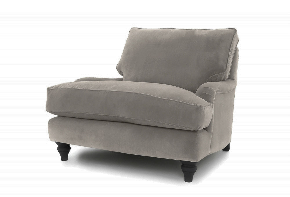 Old Boot Sofas Howard Love Seat Lazy Linen Cloud