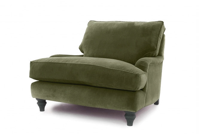 Old Boot Sofas Howard Love Seat Lazy Linen Leaf