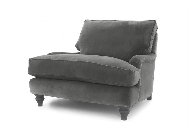 Old Boot Sofas Howard Love Seat Mellow Fabric Cement