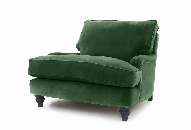 Old Boot Sofas Howard Love Seat Mellow Fabric Pine