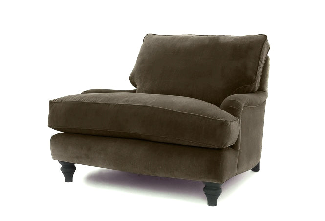 Old Boot Sofas Howard Love Seat Mellow Fabric Spruce