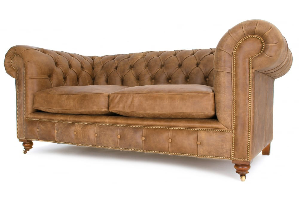Old Boot Sofas Judge Sofa Rustic Leather Buckskin