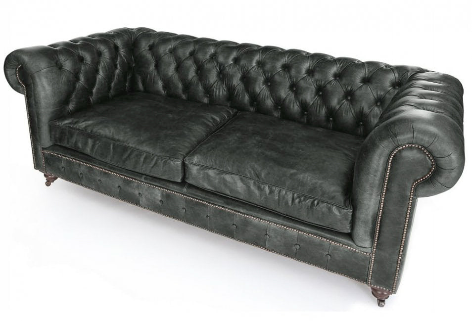 Old Boot Sofas Judge Sofa Vintage Leather Slate