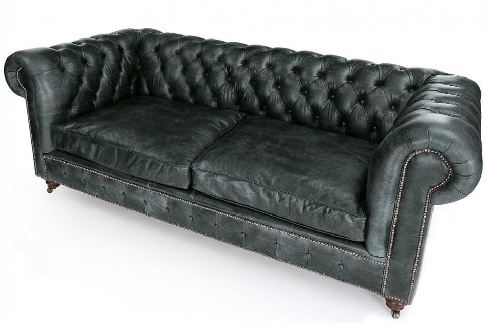 Old Boot Sofas Judge Sofa Vintage Leather Slate