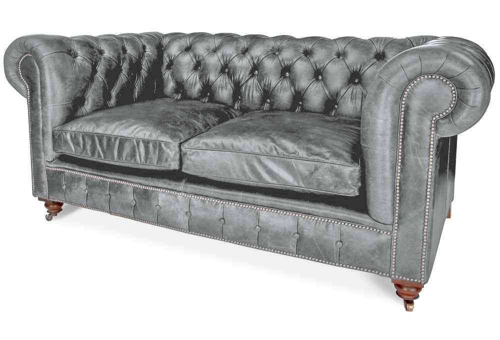 Old Boot Sofas Judge Sofa Vintage Leather Grey