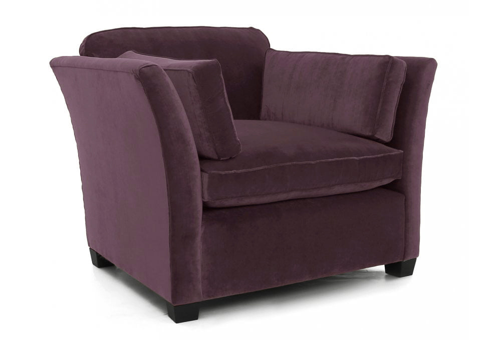 Old Boot Sofas Loafer Armchair Aged Velvet Iris