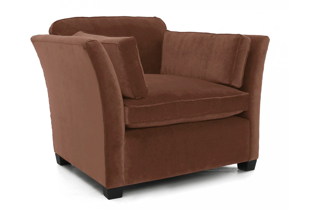 Old Boot Sofas Loafer Armchair Aged Velvet Rust