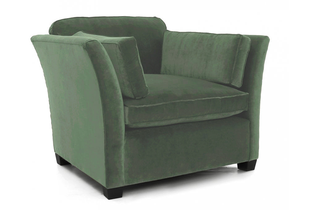 Old Boot Sofas Loafer Armchair Aged Velvet Seaglass