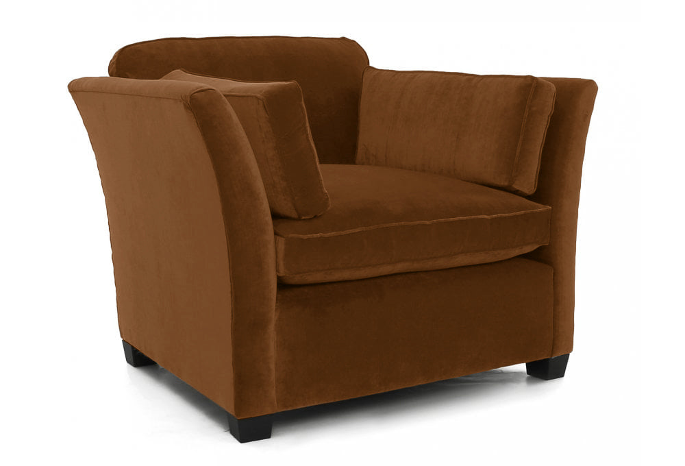 Old Boot Sofas Loafer Armchair Aged Velvet Turmeric