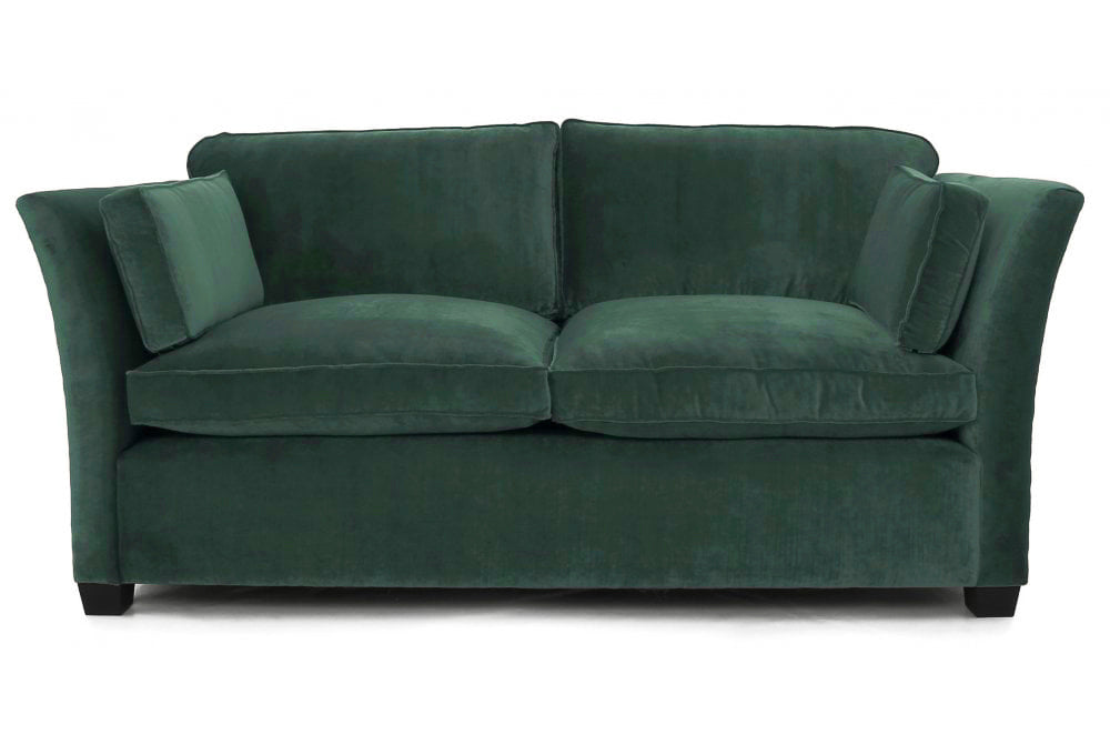 Old Boot Sofas Loafer Sofa Aged Velvet Emerald