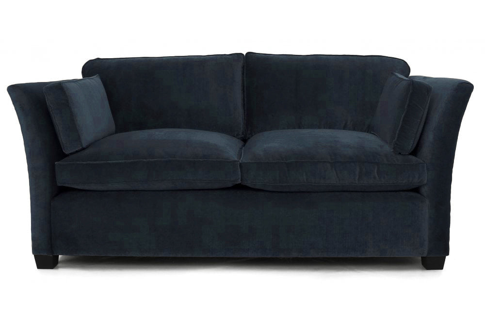 Old Boot Sofas Loafer Sofa Aged Velvet Indigo