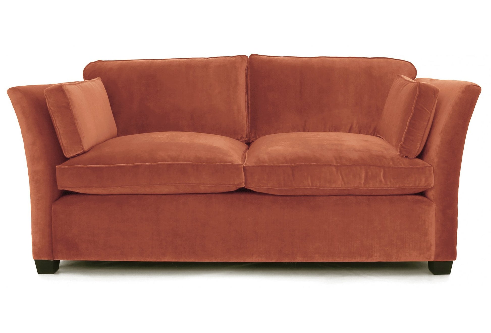 Old Boot Sofas Loafer Sofa Vintage Velvet Rose Clay