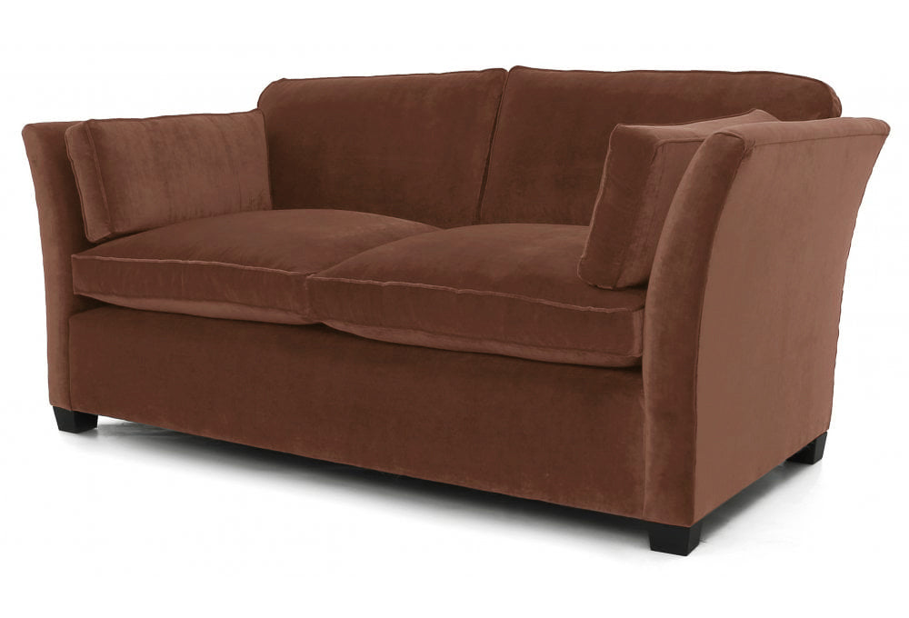 Old Boot Sofas Loafer Sofa Aged Velvet Rust