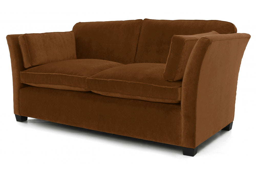 Old Boot Sofas Loafer Sofa Aged Velvet Turmeric