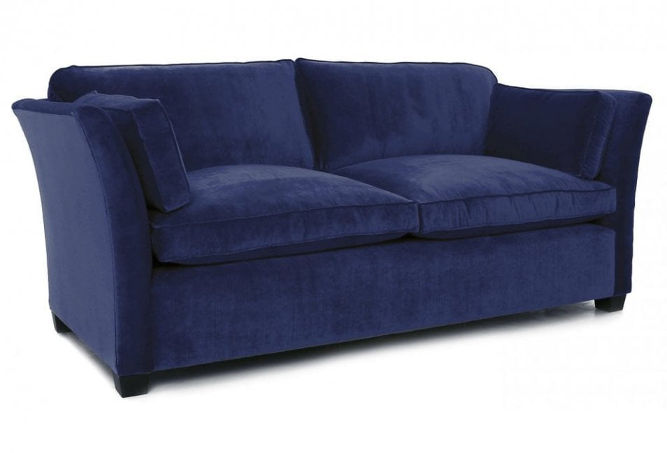 Old Boot Sofas Loafer Sofa Vintage Velvet Midnight