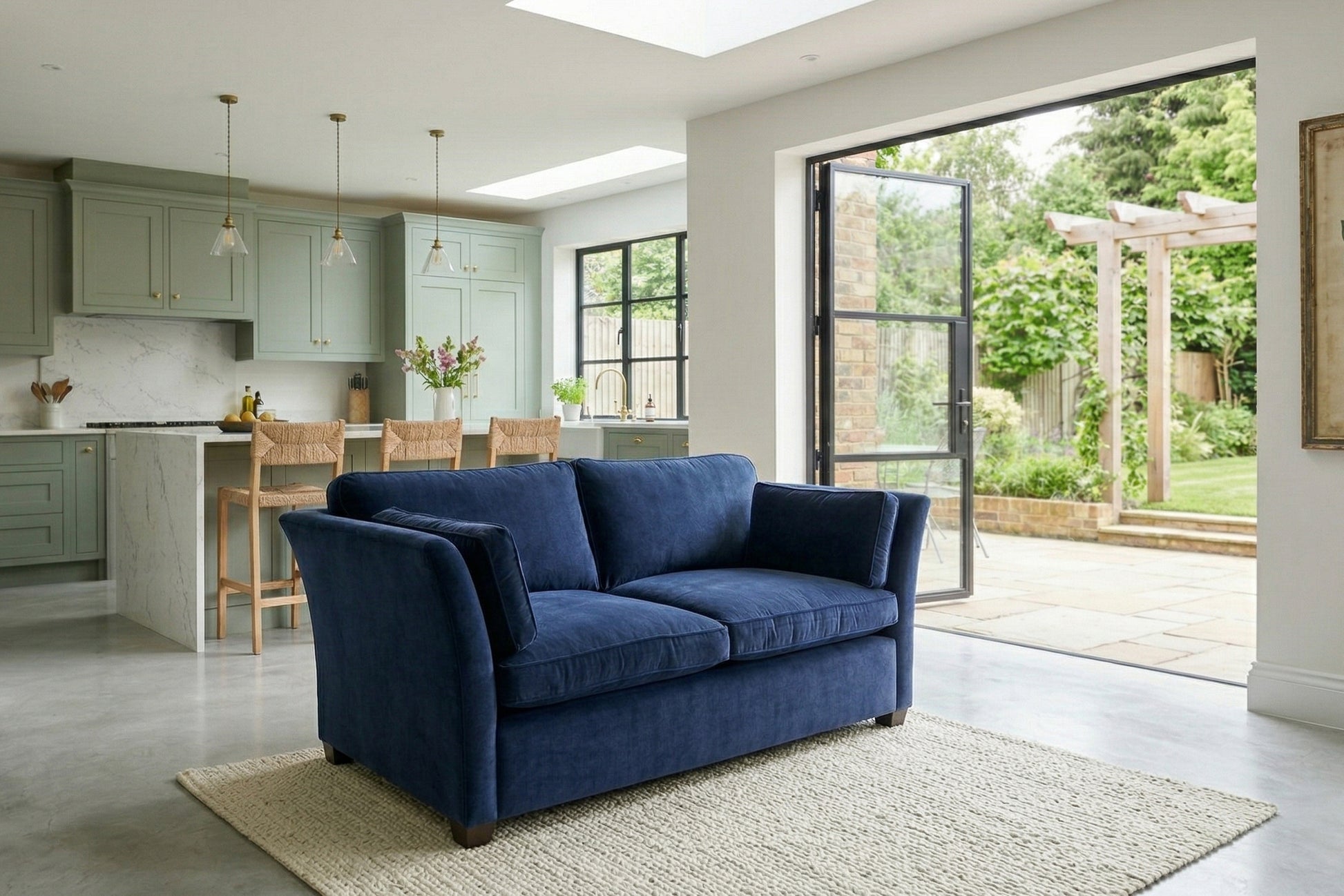 Old Boot Sofas Loafer Fabric Sofa
