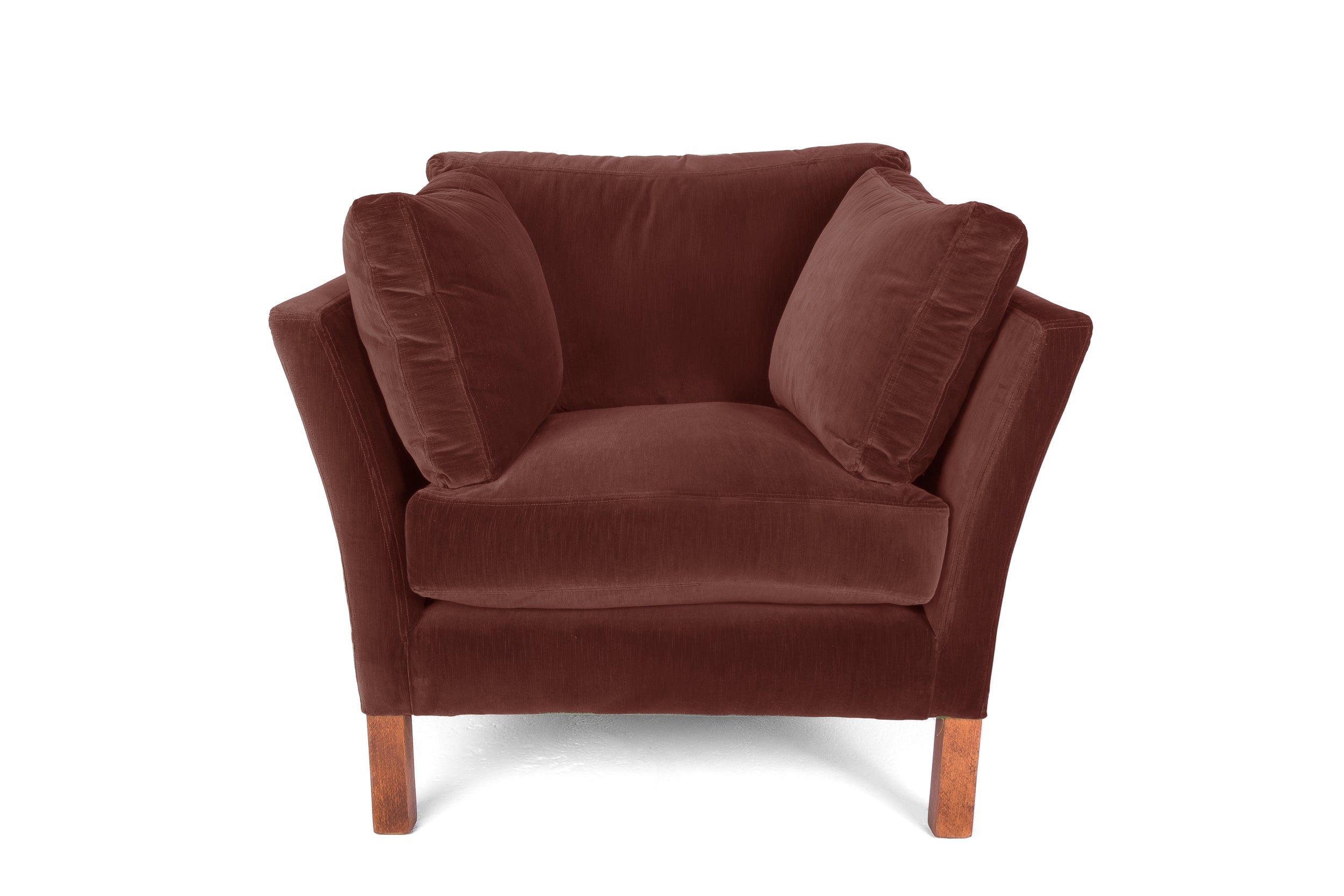 Old Boot Sofas Nutshell Armchair Aged Velvet Pinot