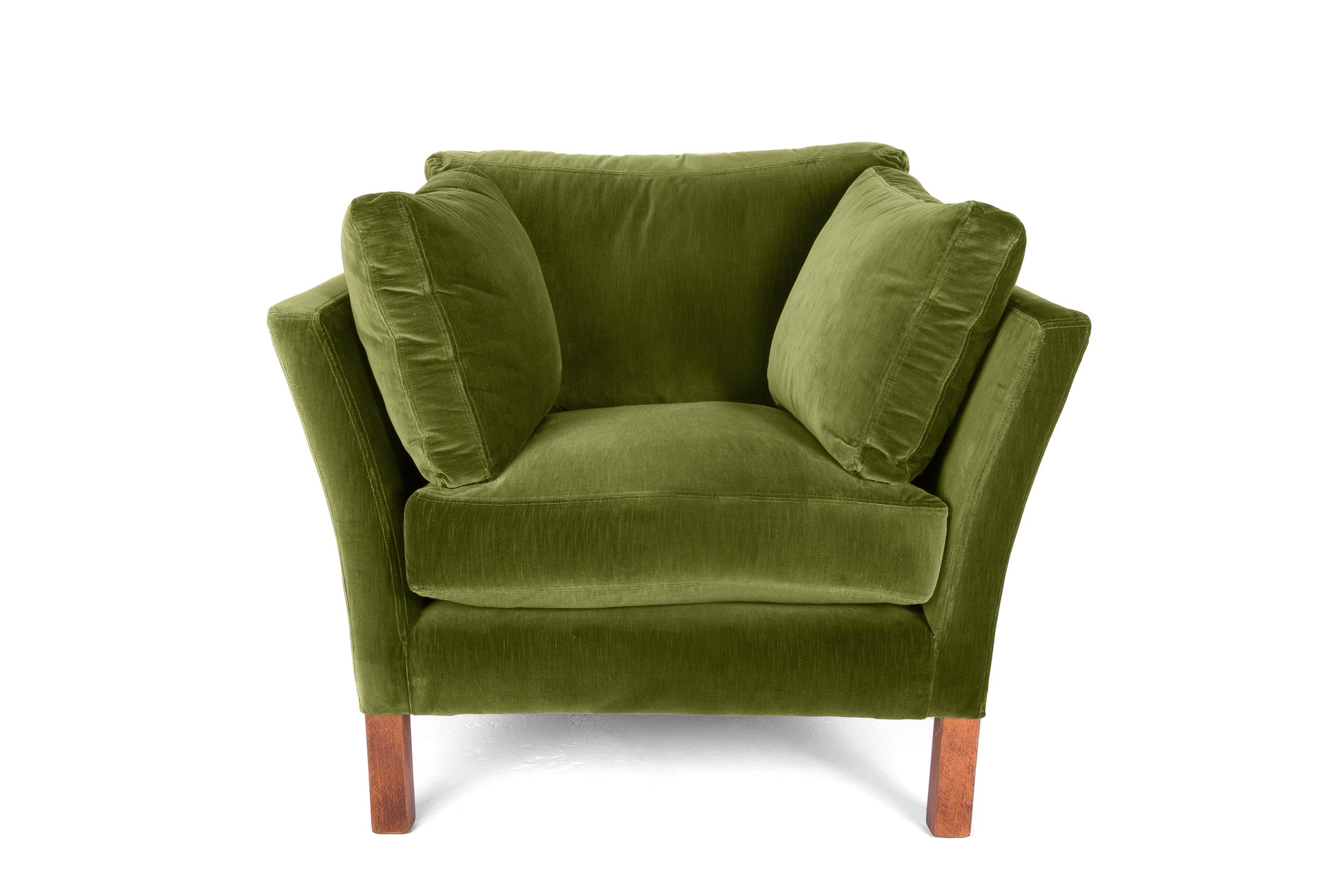 Old Boot Sofas Nutshell Armchair Vintage Velvet Bracken