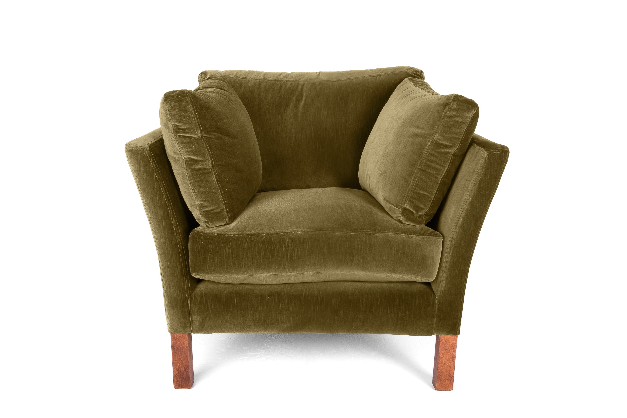 Old Boot Sofas Nutshell Armchair Vintage Velvet Meadow