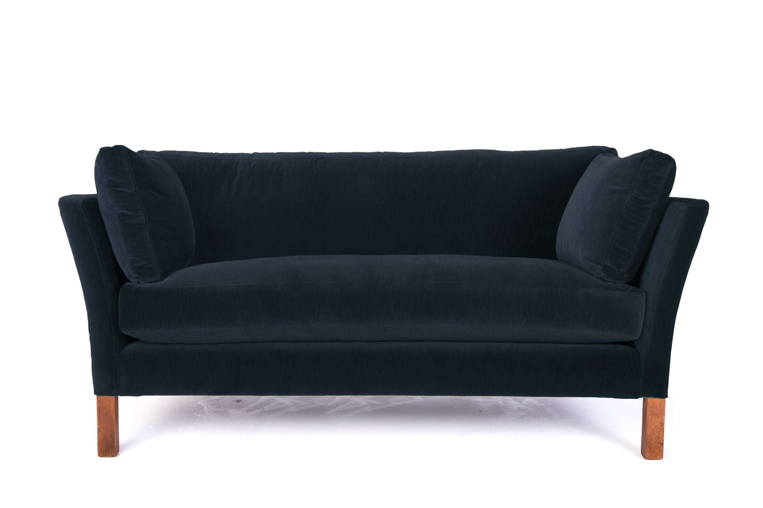 Old Boot Sofas Nutshell Sofa Aged Velvet Indigo
