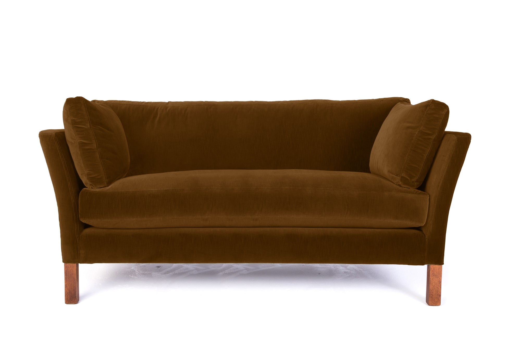 Old Boot Sofas Nutshell Sofa Aged Velvet Turmeric