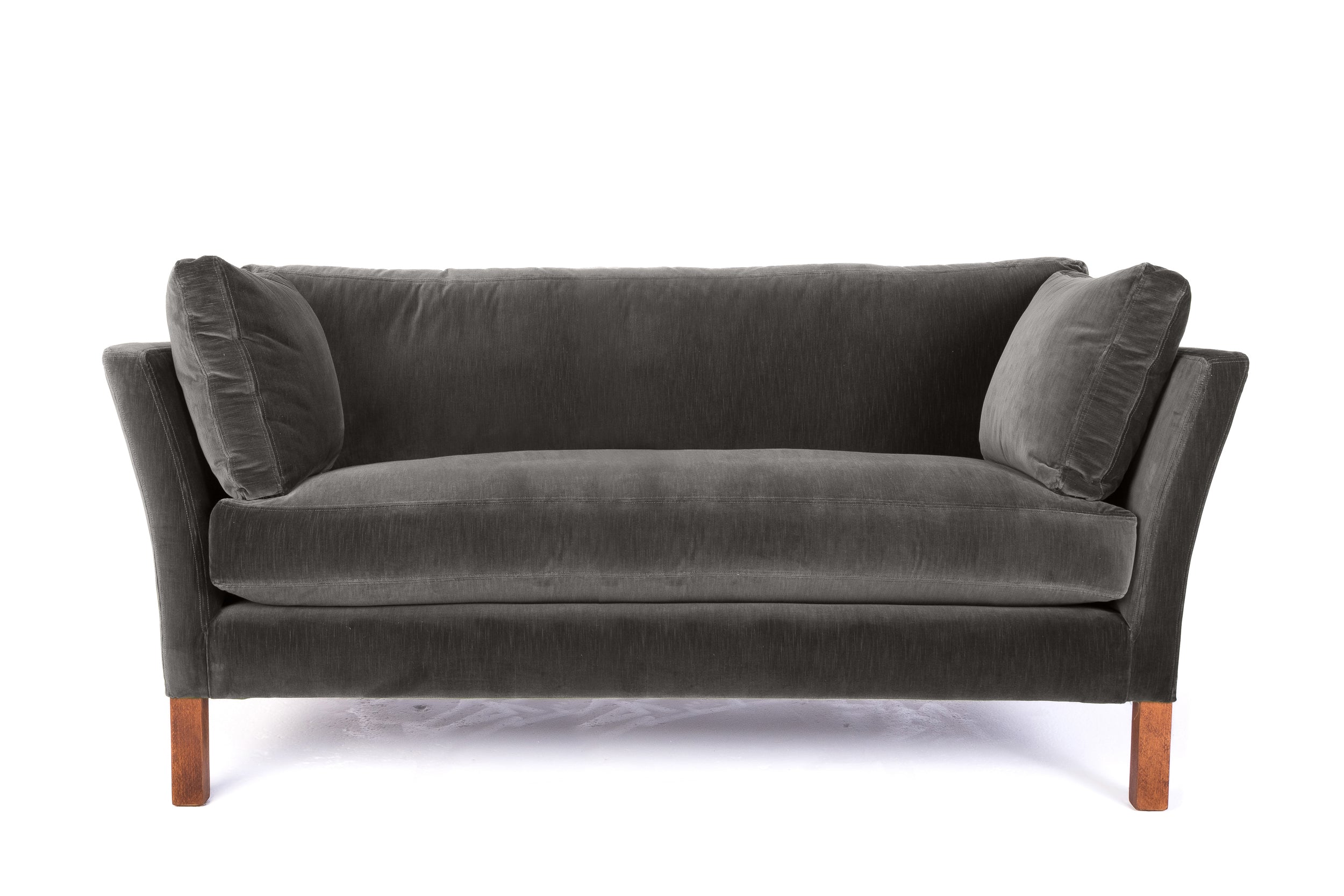 Old Boot Sofas Nutshell Sofa Vintage Velvet Onyx