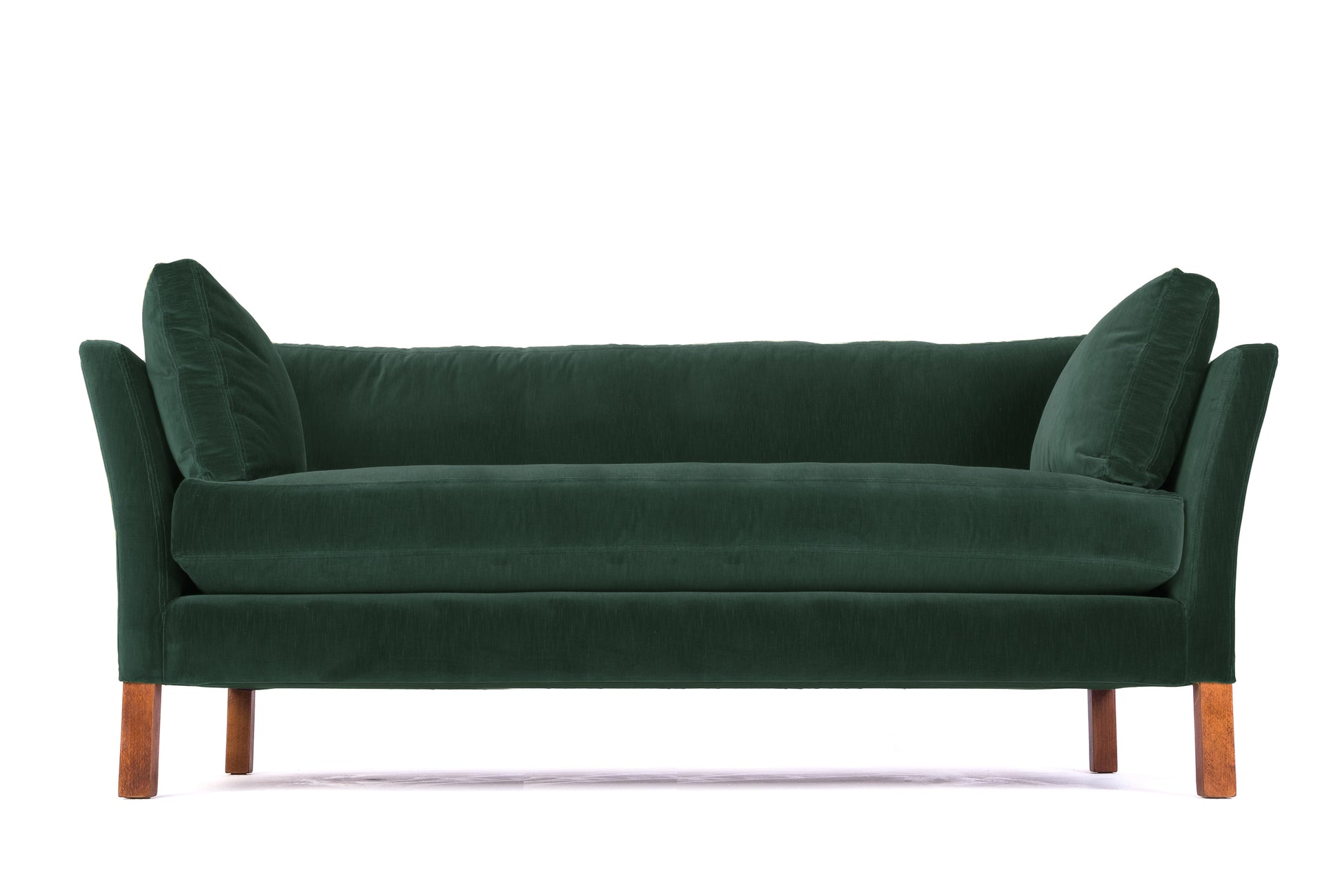 Old Boot Sofas Nutshell Sofa Aged Velvet Emerald