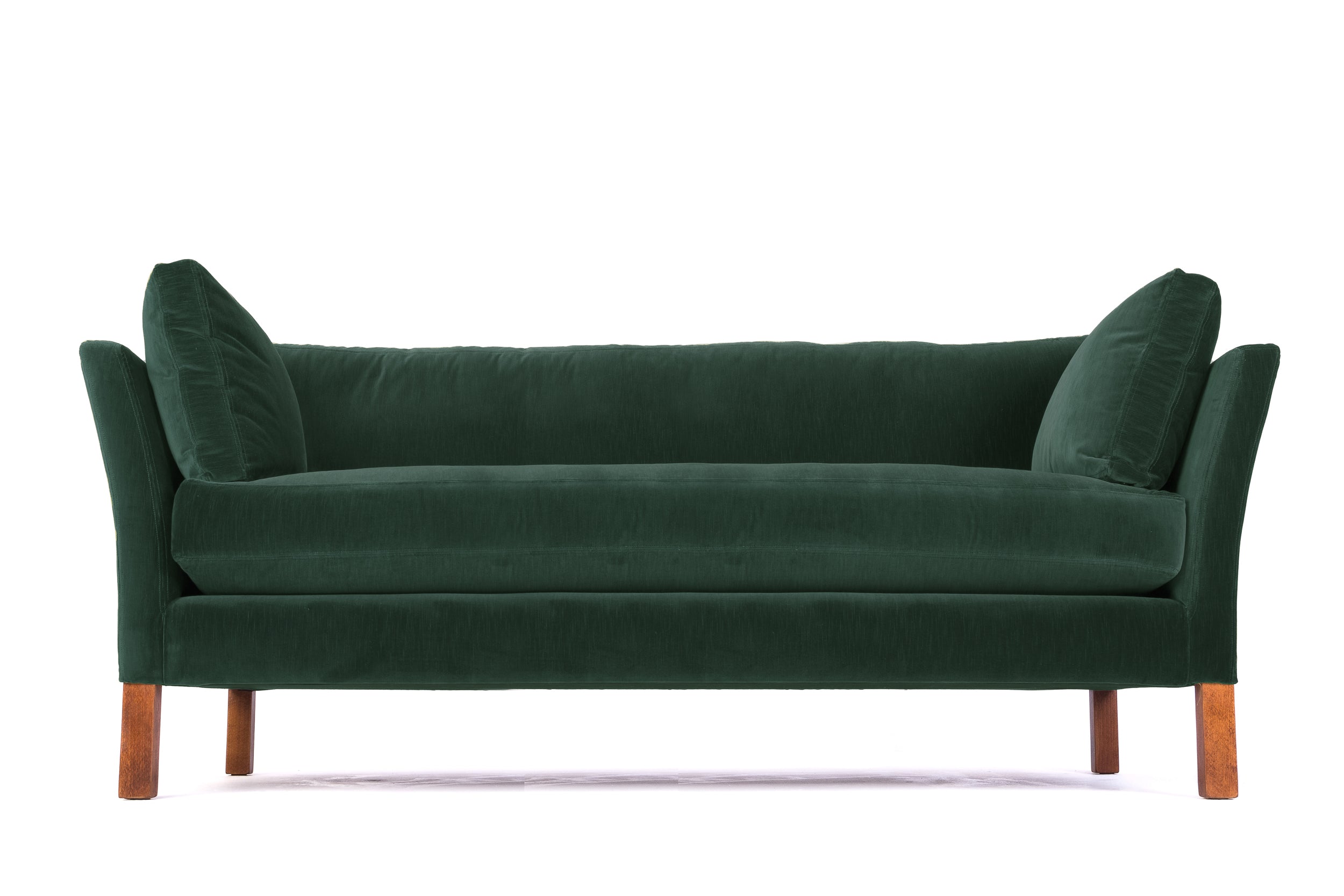 Old Boot Sofas Nutshell Sofa Aged Velvet Emerald