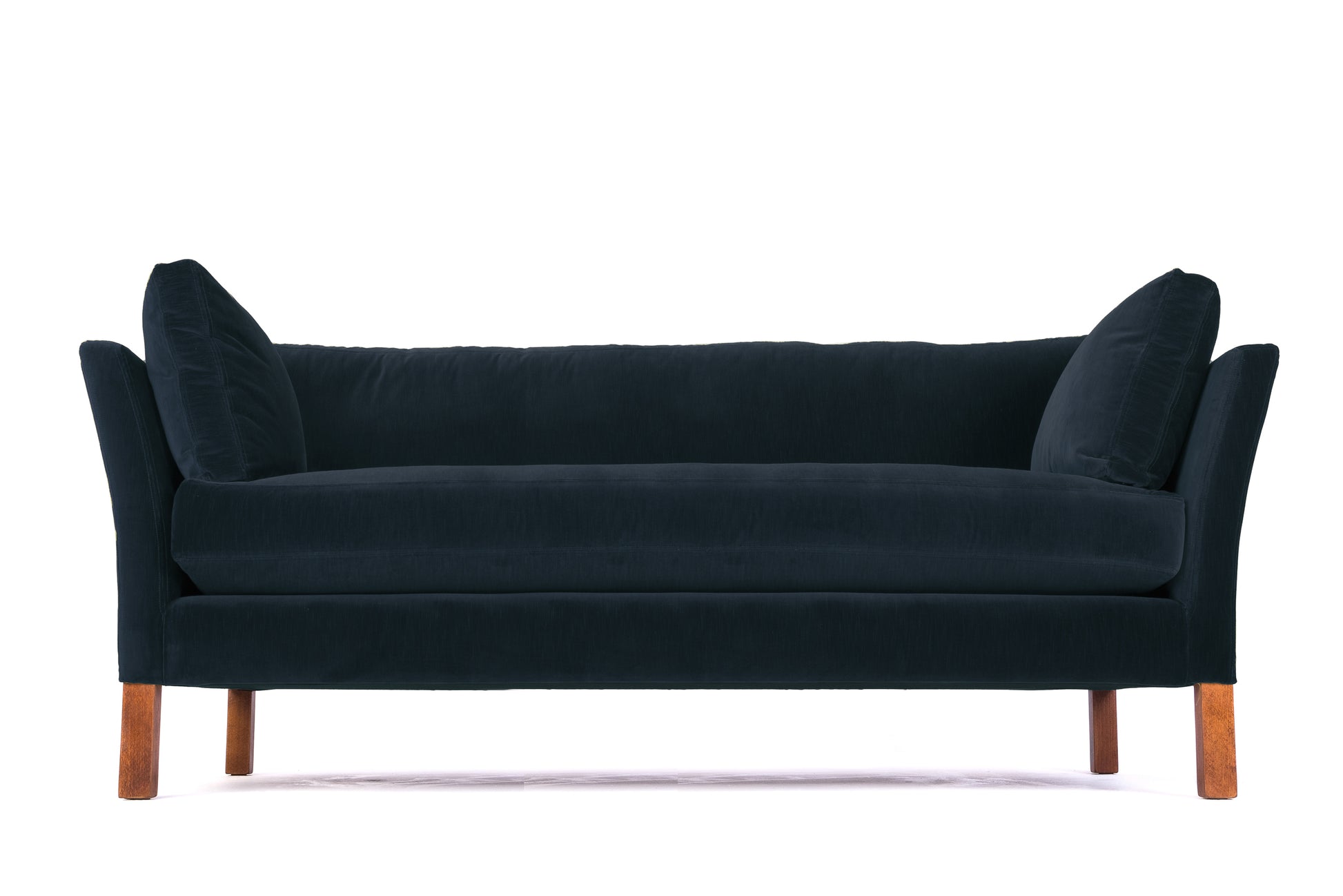 Old Boot Sofas Nutshell Sofa Aged Velvet Indigo