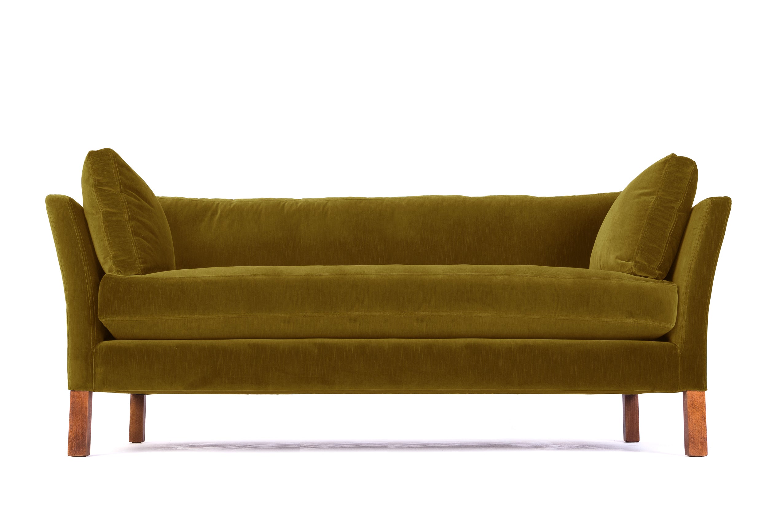 Old Boot Sofas Nutshell Sofa Aged Velvet Ochre