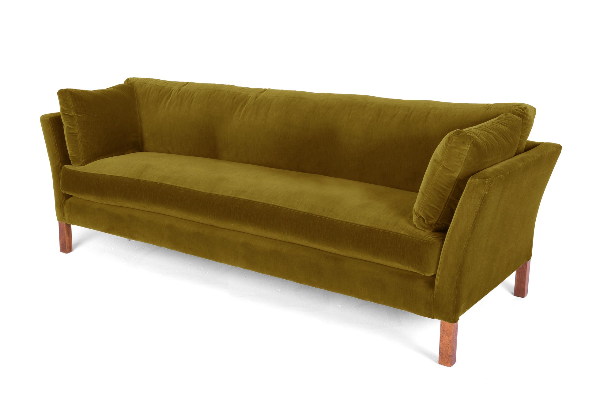 Old Boot Sofas Nutshell Sofa Aged Velvet Ochre