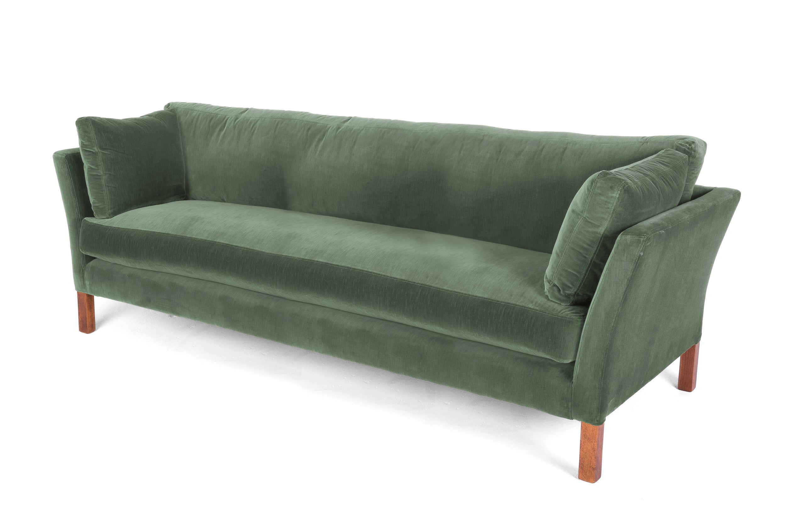 Old Boot Sofas Nutshell Sofa Aged Velvet Seaglass