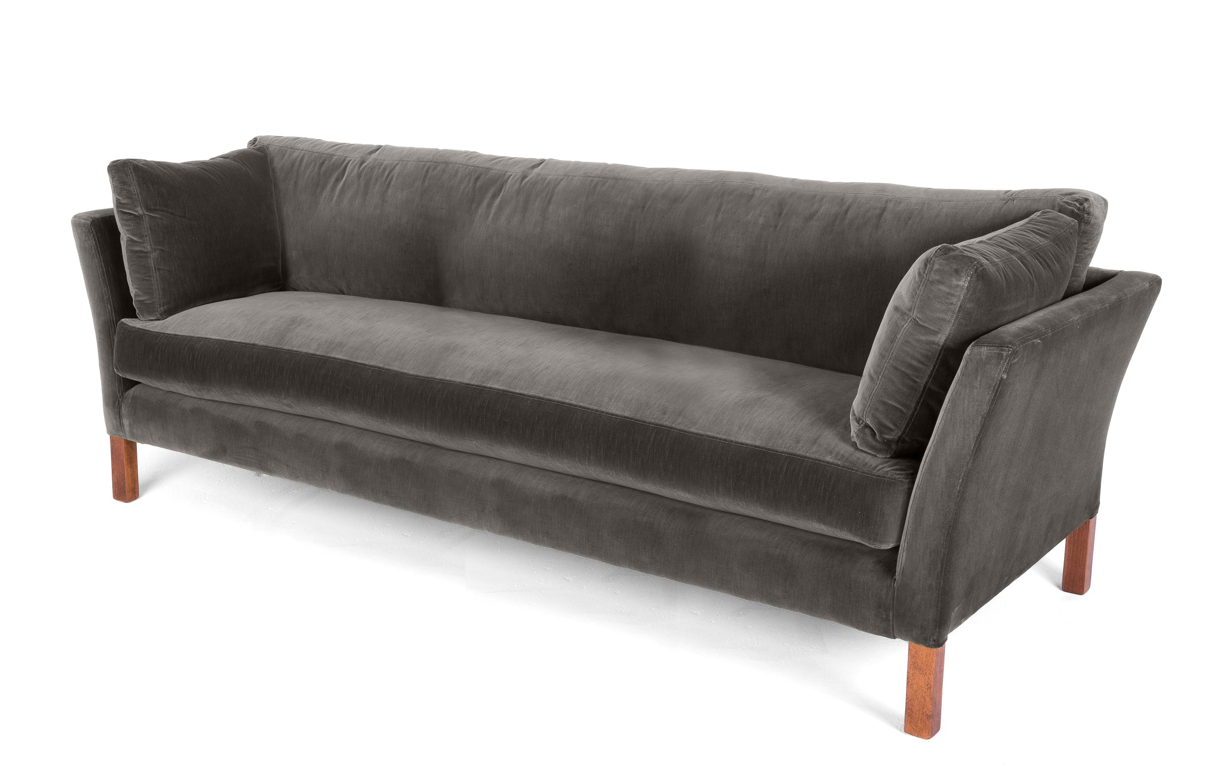 Old Boot Sofas Nutshell Sofa Vintage Velvet Onyx