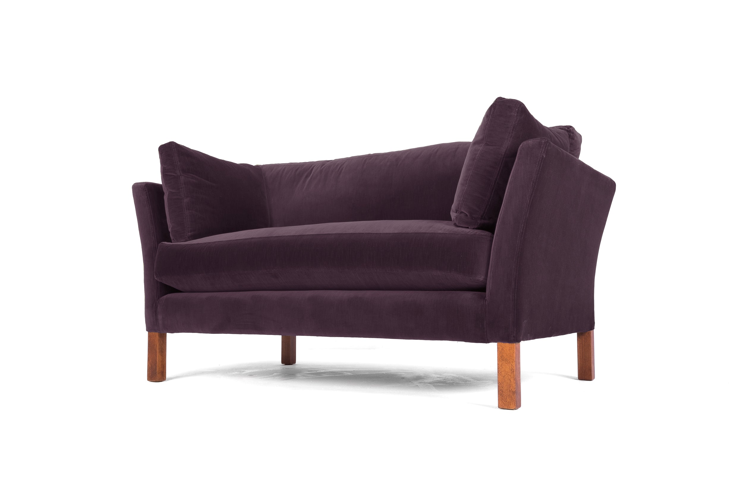 Old Boot Sofas Nutshell Sofa Aged Velvet Iris
