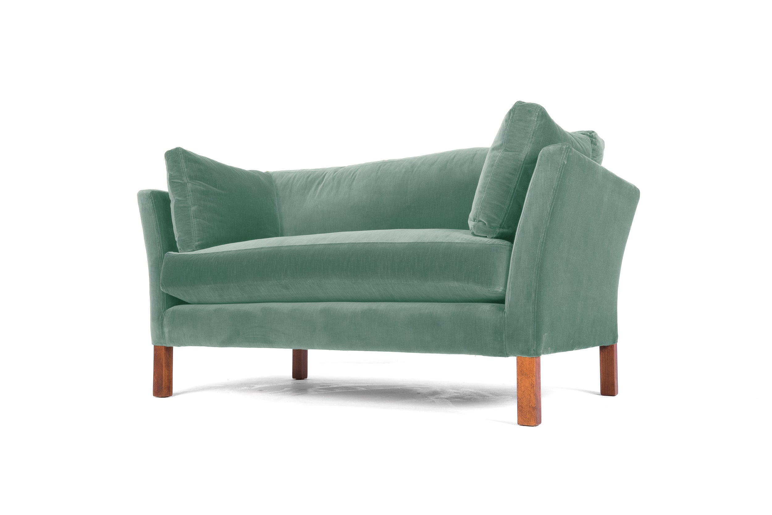 Old Boot Sofas Nutshell Sofa Aged Velvet Powder