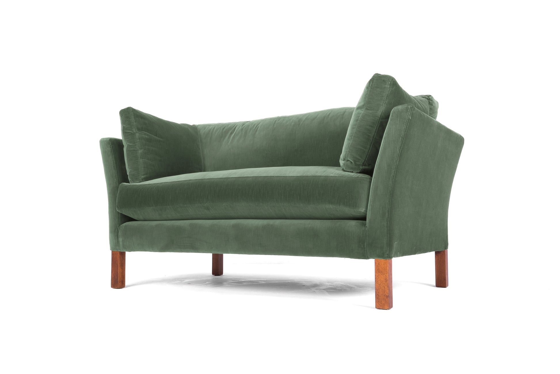 Old Boot Sofas Nutshell Sofa Aged Velvet Seaglass