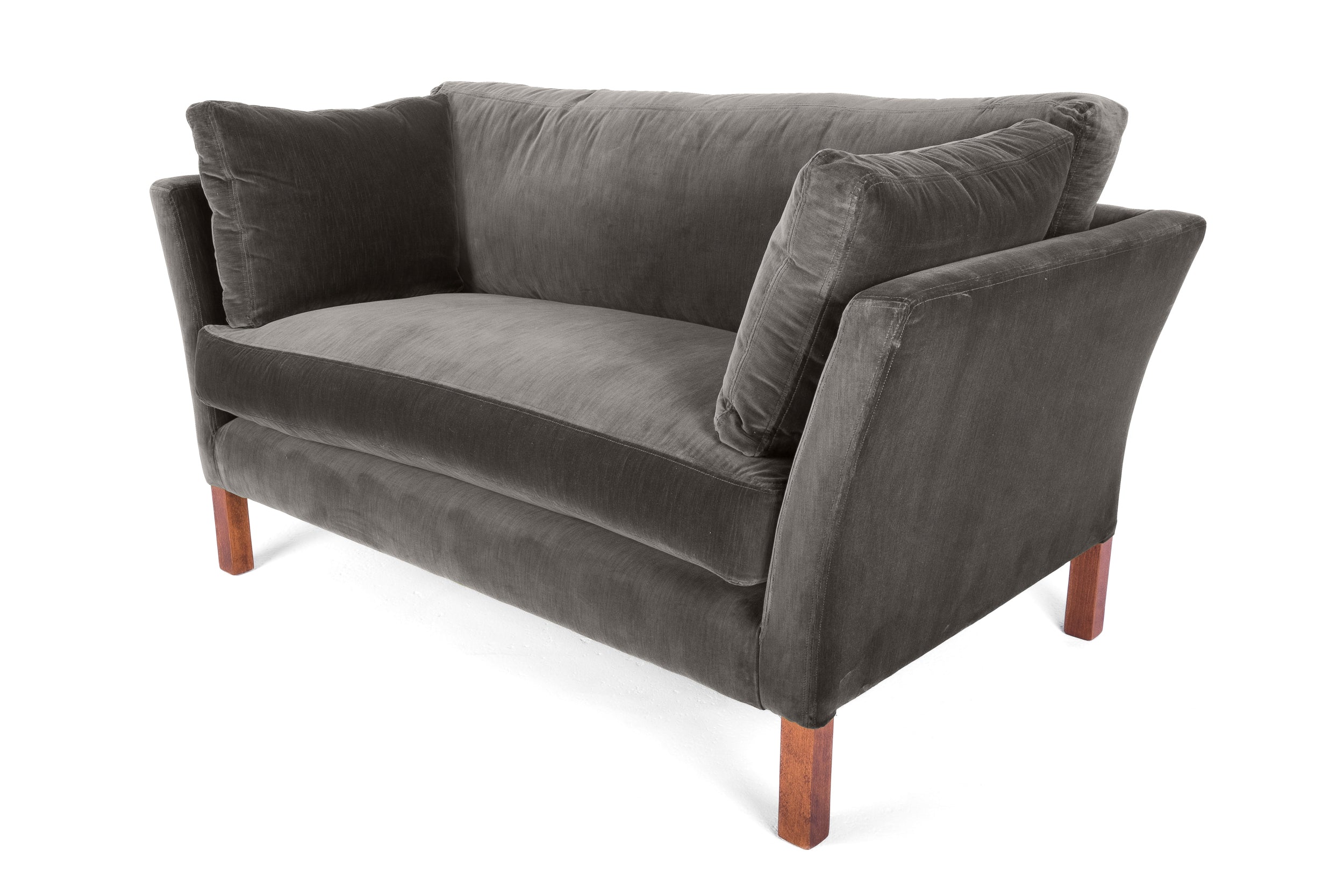 Old Boot Sofas Nutshell Sofa Vintage Velvet Onyx