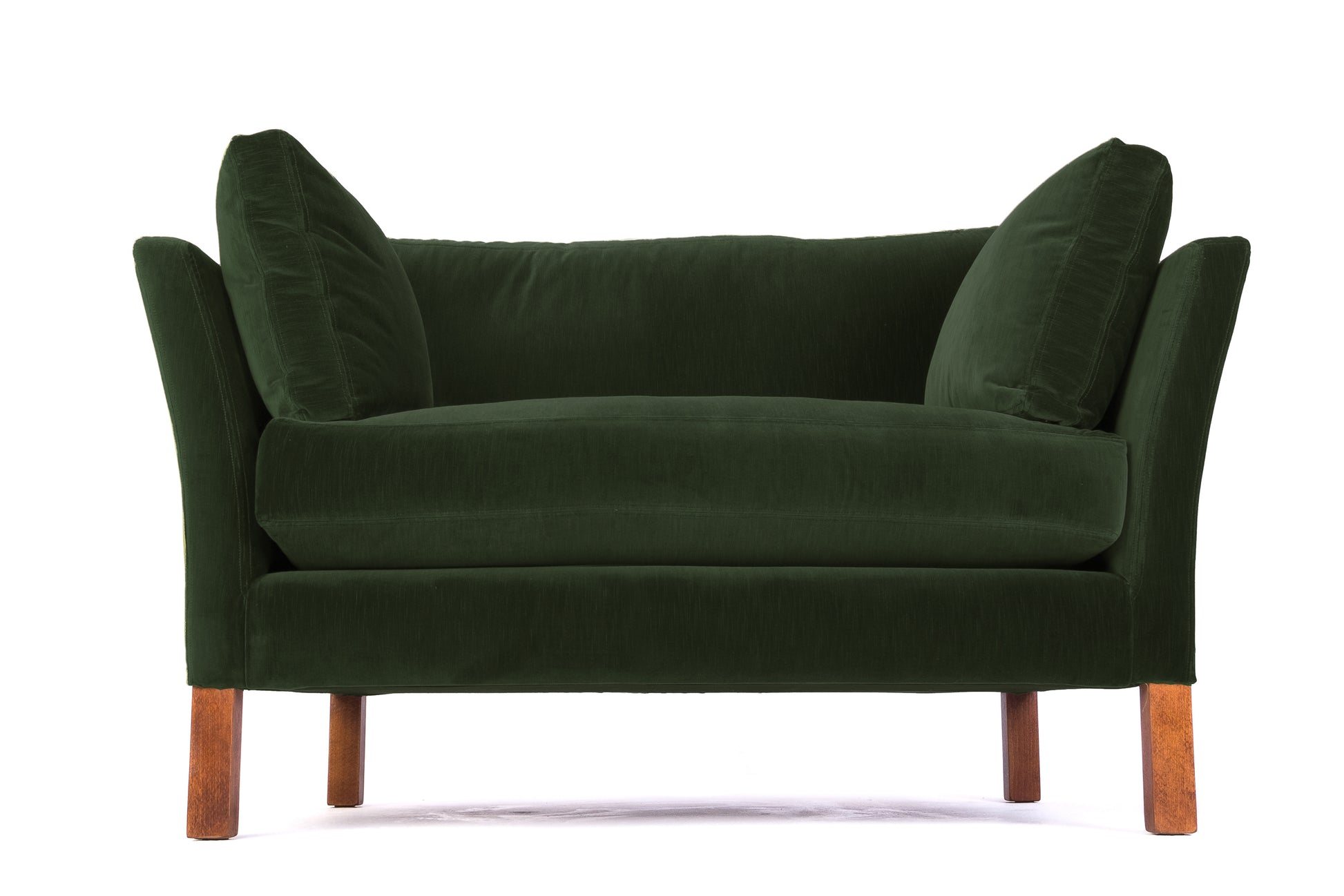 Old Boot Sofas Nutshell Love Seat Aged Velvet Conifer