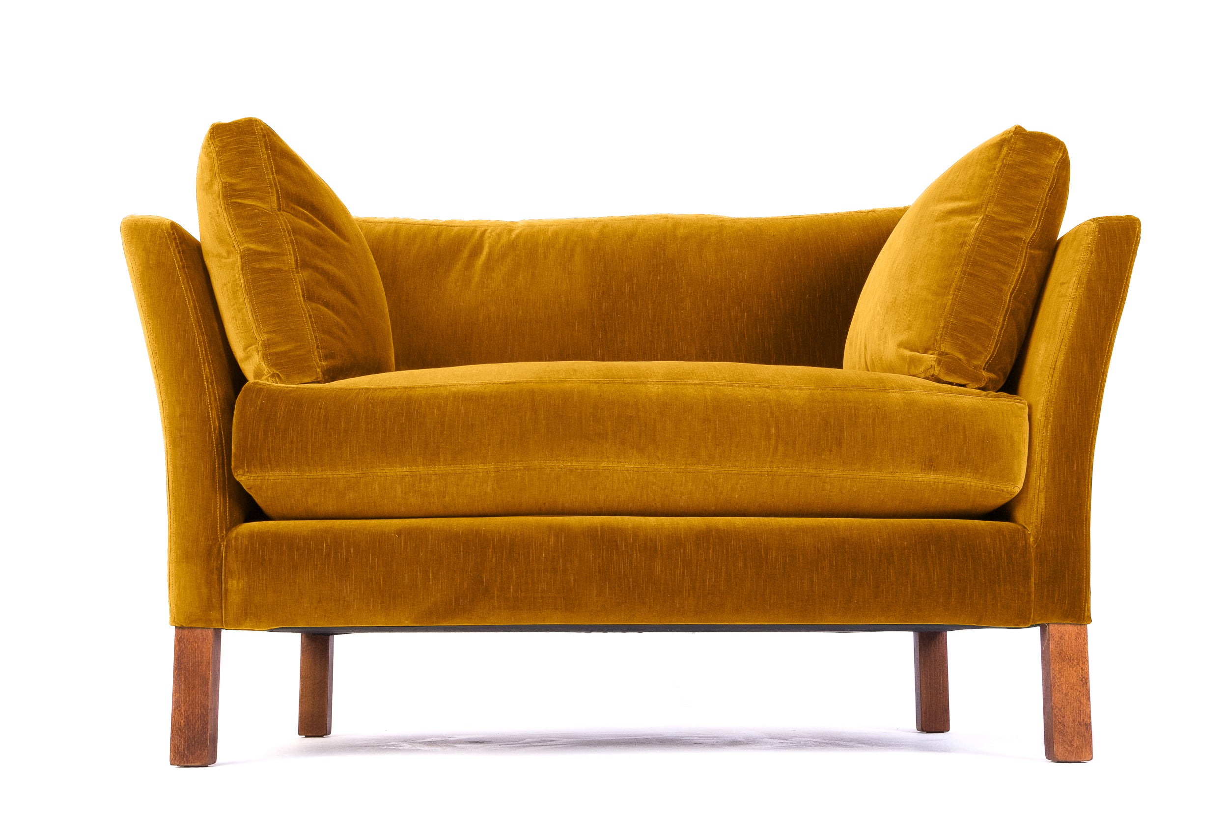 Old Boot Sofas Nutshell Love Seat Vintage Velvet Sunbeam