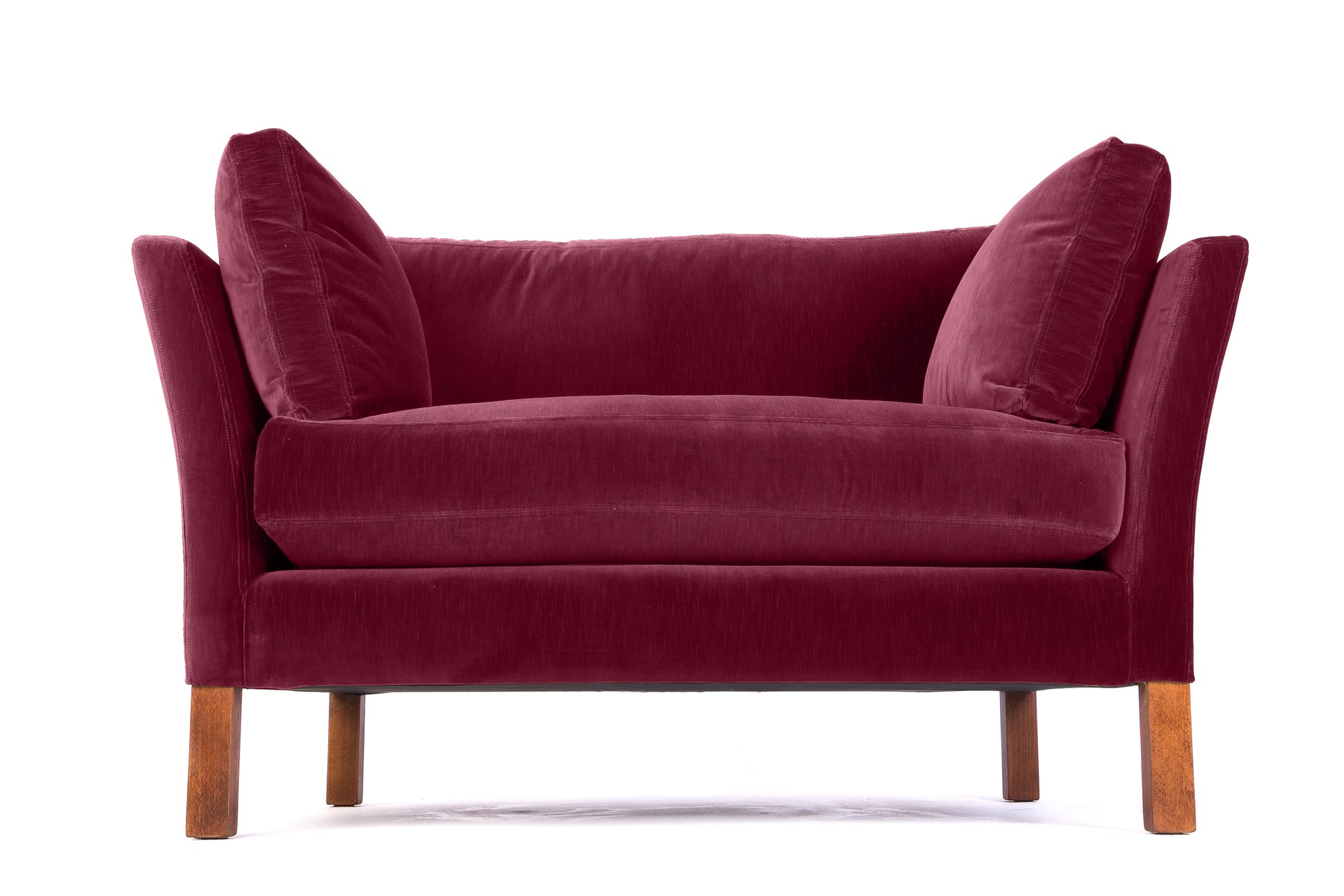 Old Boot Sofas Nutshell Love Seat Vintage Velvet Shiraz