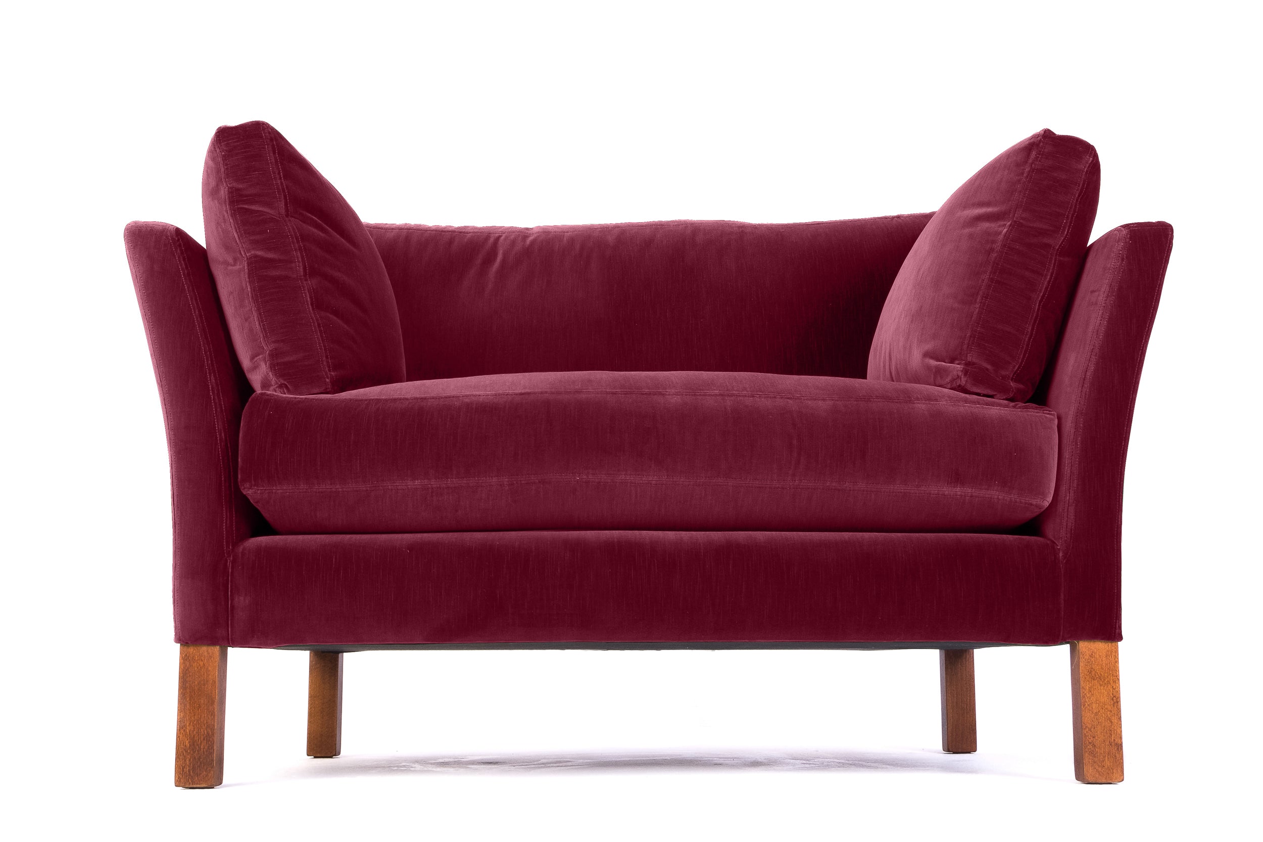 Old Boot Sofas Nutshell Love Seat Vintage Velvet Shiraz