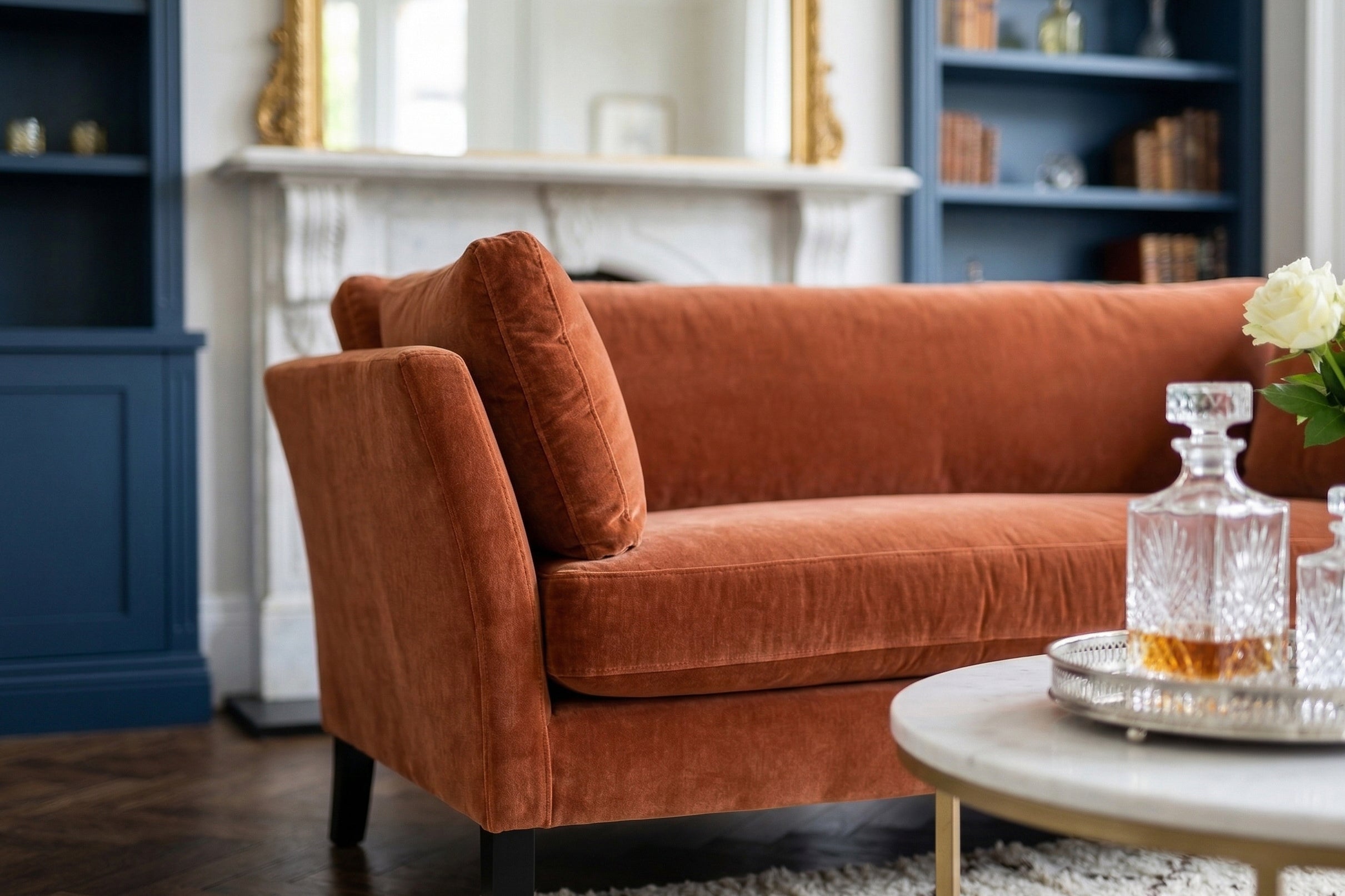 Old Boot Sofas Nutshell Fabric Sofa