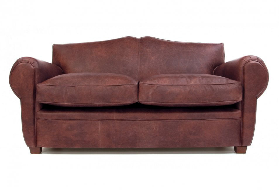 Old Boot Sofas Old Lace Sofa Hobnail Leather Conker