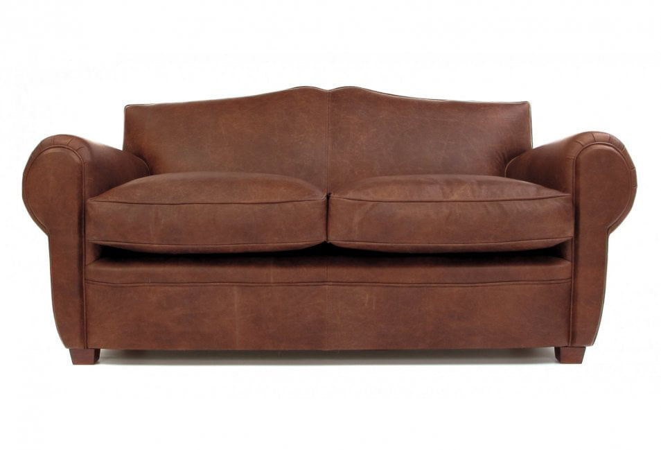 Old Boot Sofas Old Lace Sofa Hobnail Leather Mocca