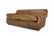 Old Boot Sofas Parisian 3 Seater Sofa in Hobnail Leather Lush