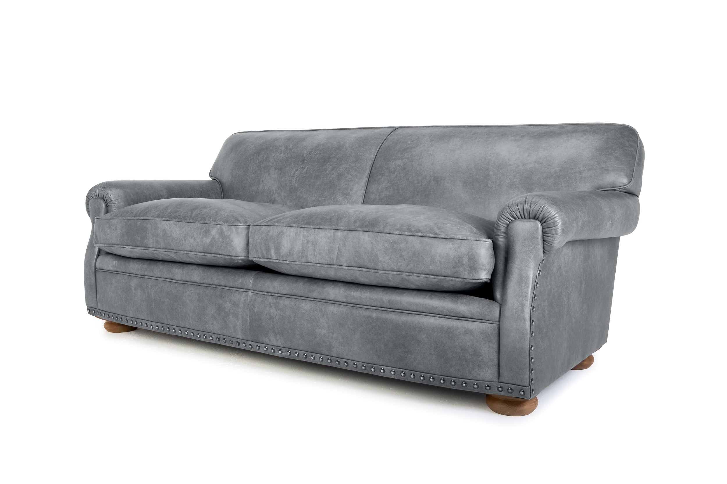 Old Boot Sofas Parisian Sofa Vintage Leather Grey