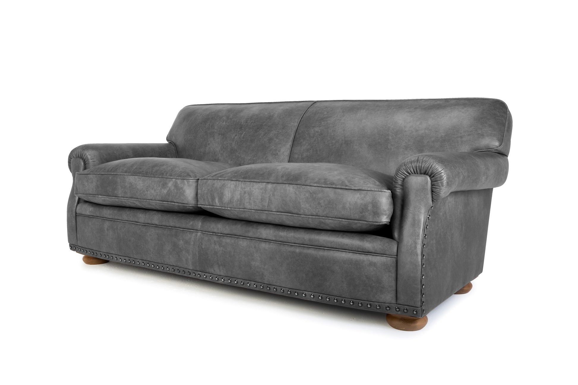 Old Boot Sofas Parisian Sofa Vintage Leather Slate