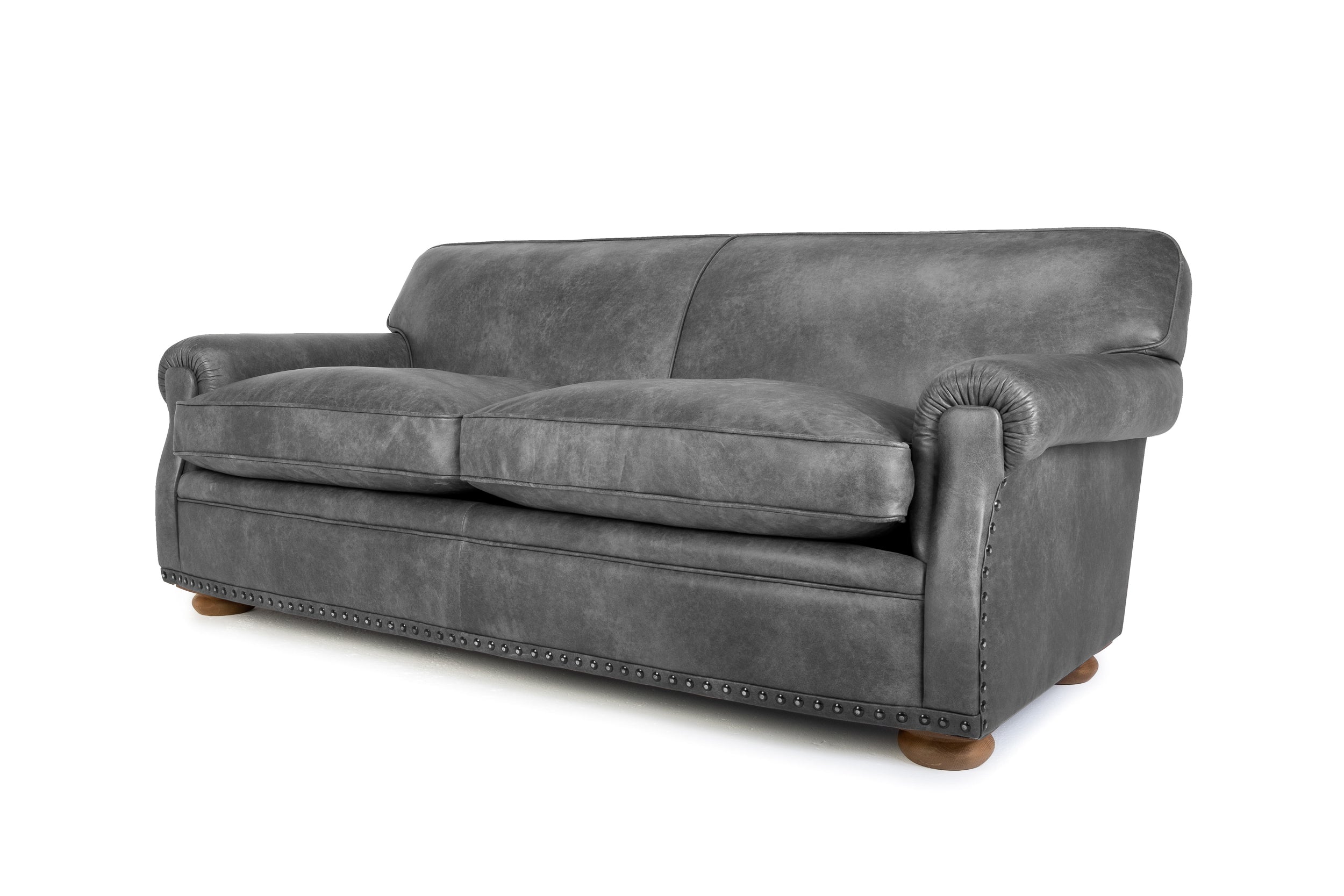 Old Boot Sofas Parisian Sofa Vintage Leather Slate